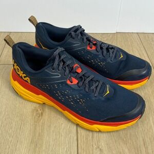 Hoka One One Challenger ATR 6 Navy Blue Trail Shoes. Mens 12.5